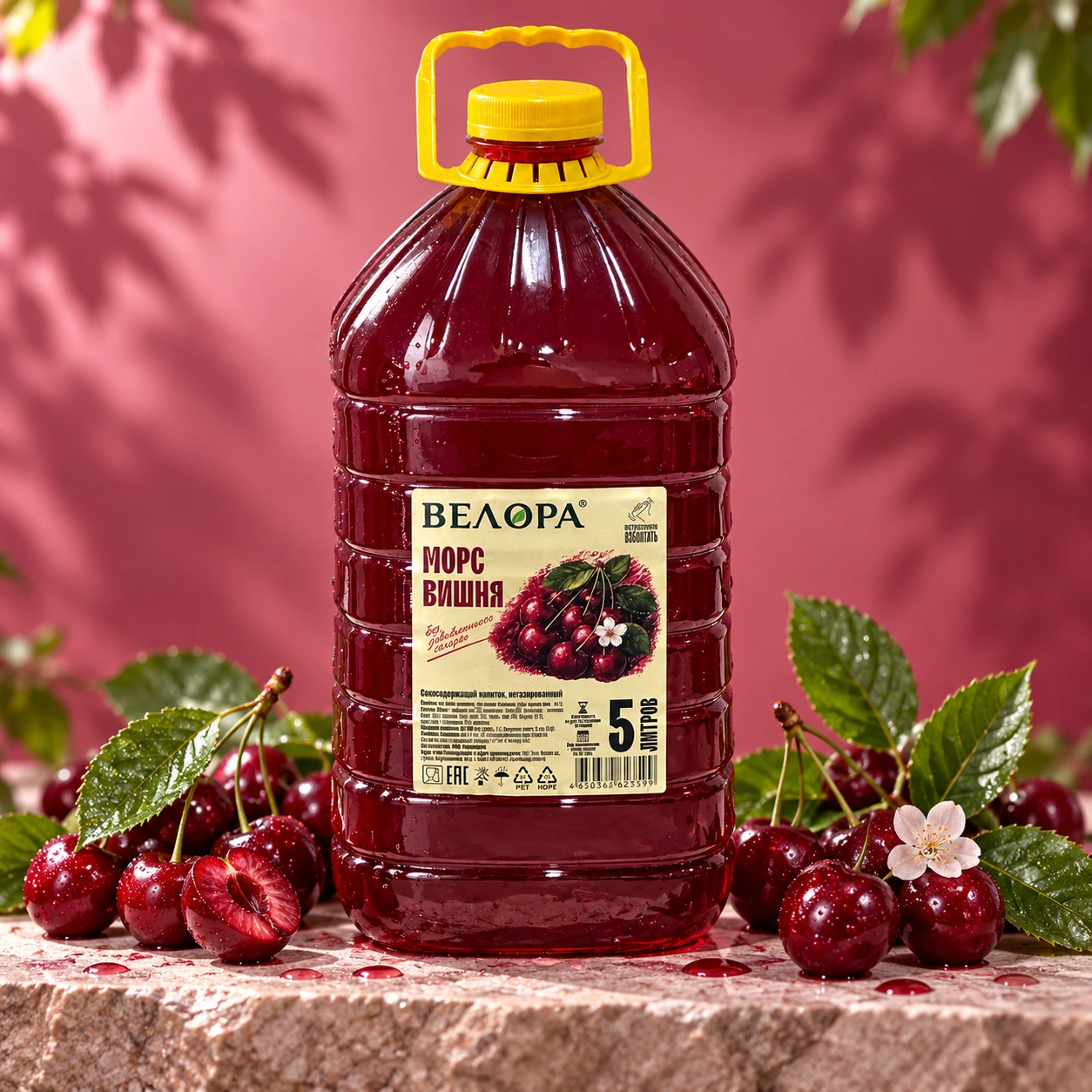 Морс ВЕЛОРА «Вишня», 5 л